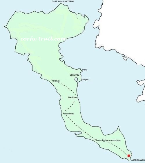 Corfu Trail zuid & Kerkyra